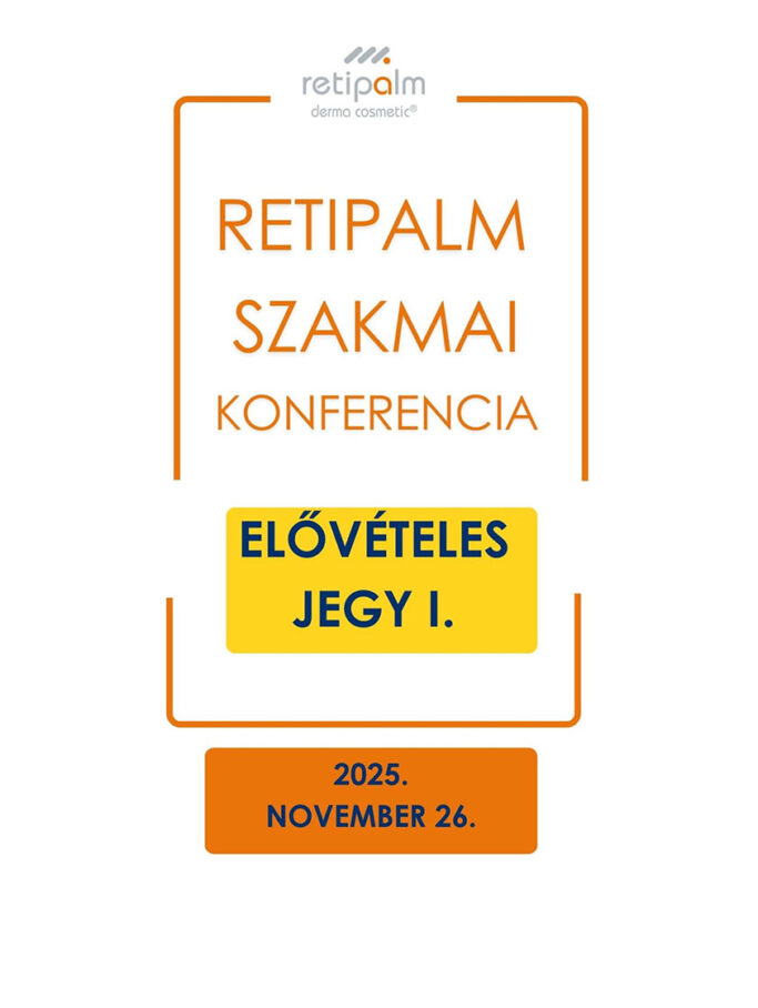 Szakmai konferencia 2025.11.26. elővételes jegy I.